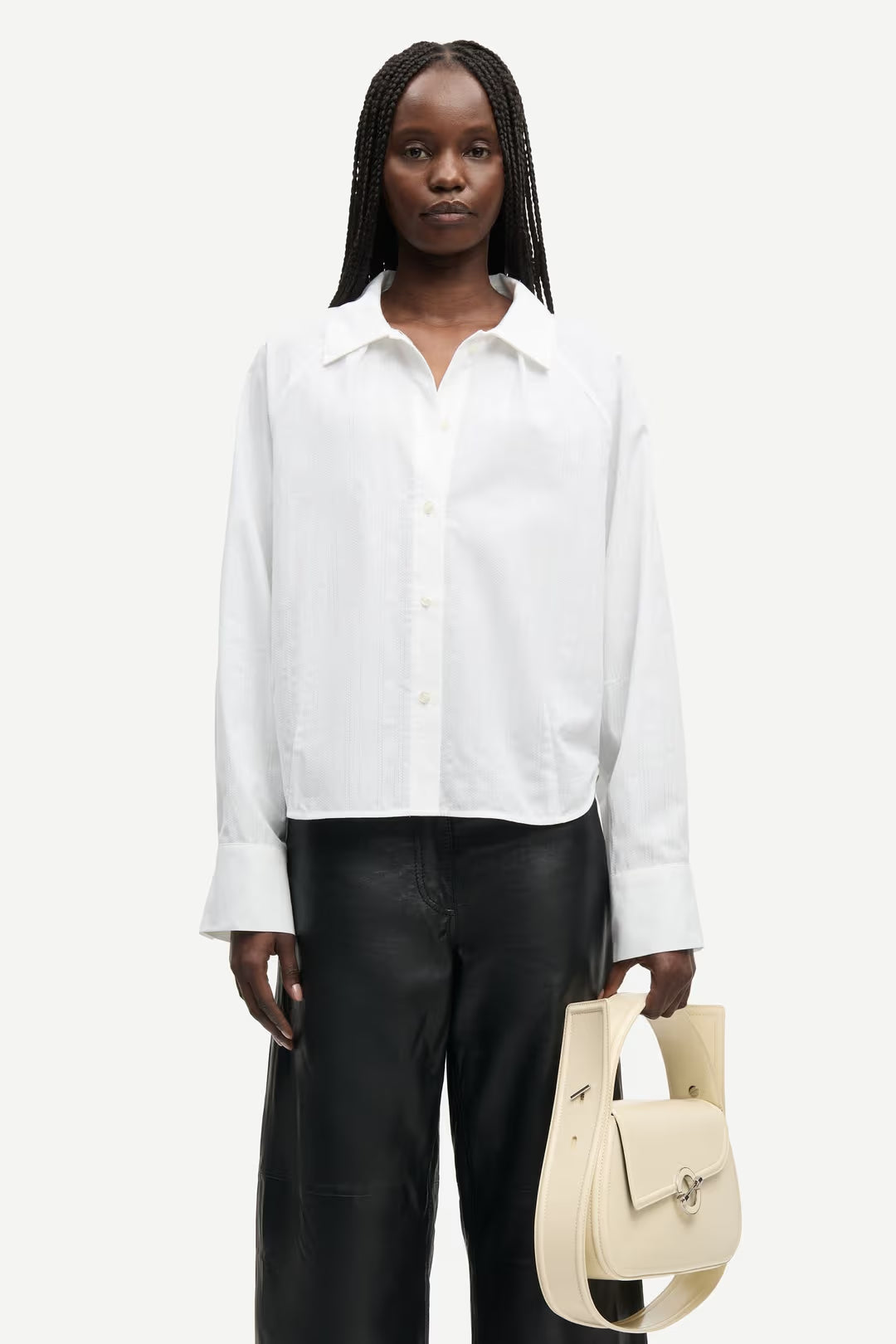 Sakya Button Down Shirt | White