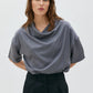 Amita Blouse | Slate Grey