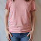 Heathered Lorel Tee | Rose Water