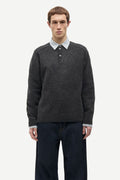 SARICK SWEATER | Dark Gray Mel