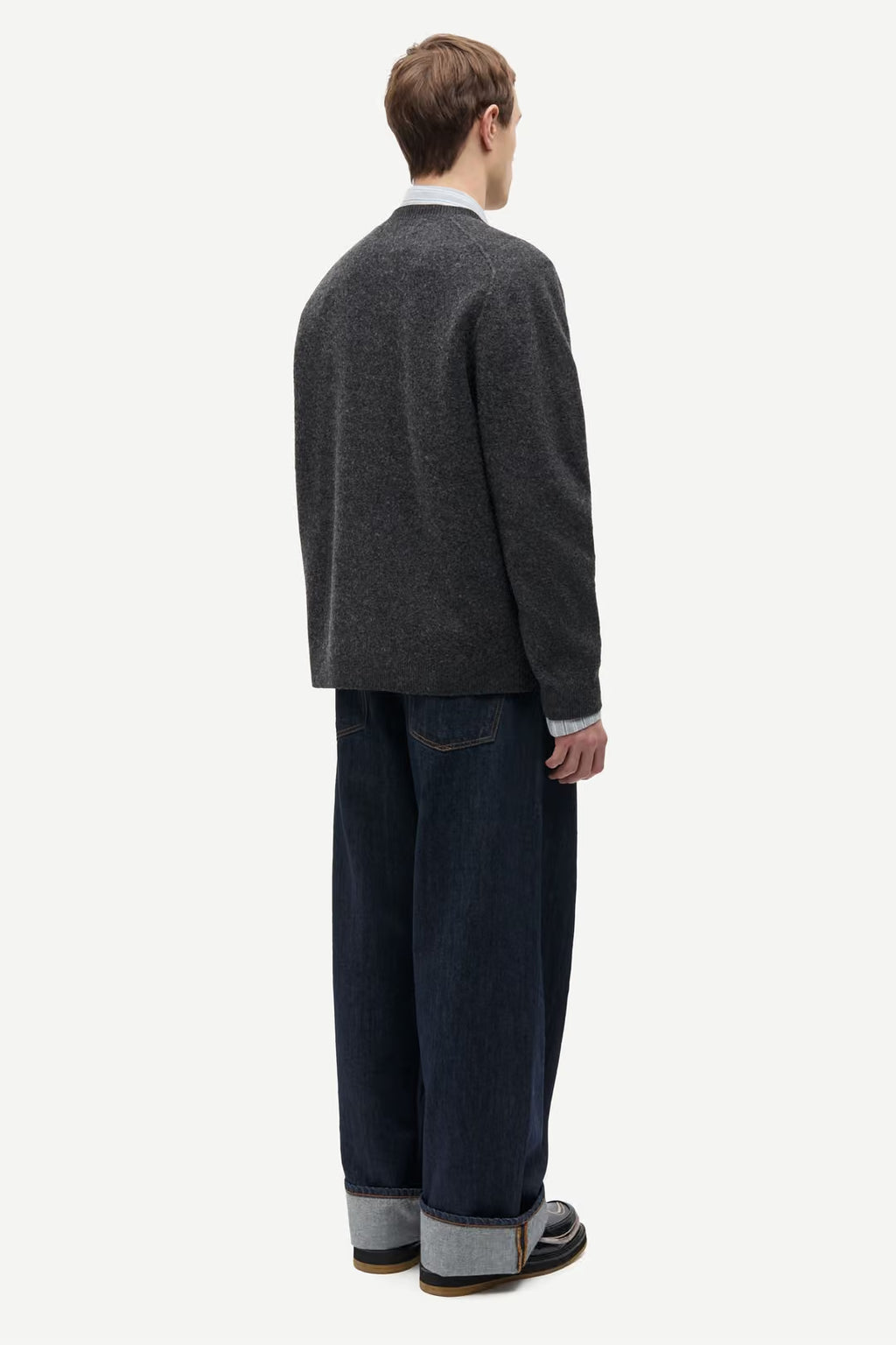 SARICK SWEATER | Dark Gray Mel
