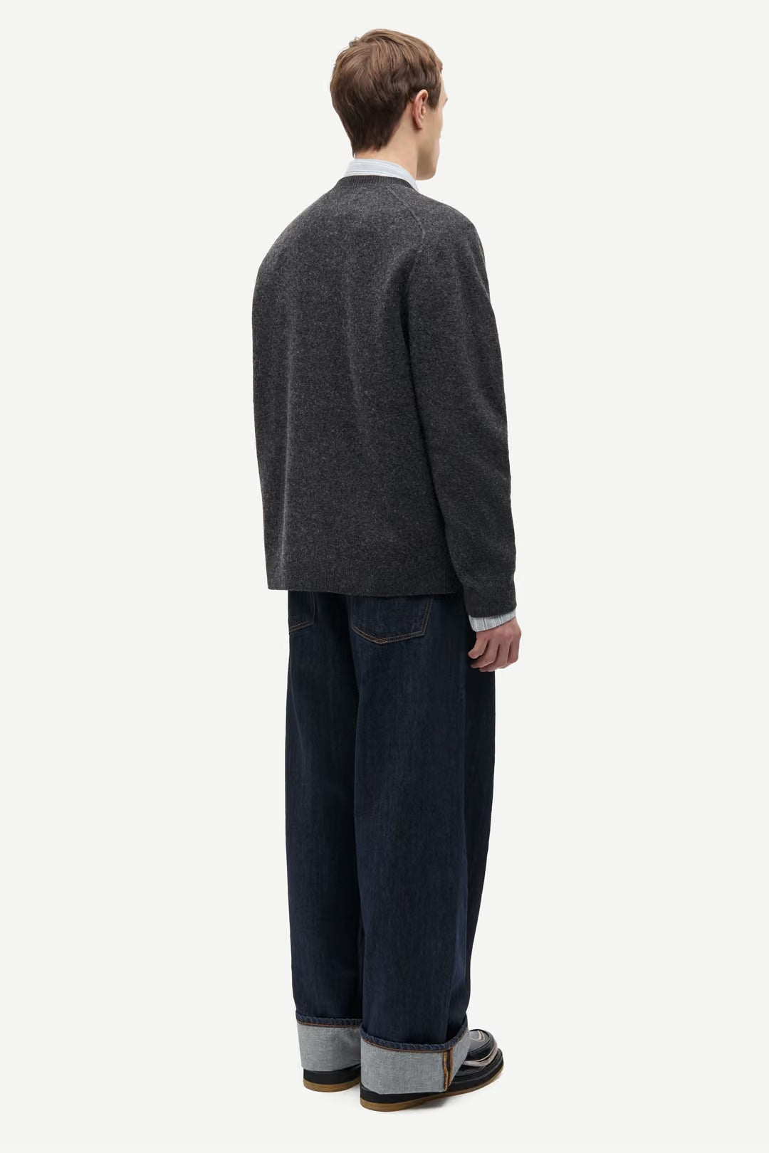 SARICK SWEATER | Dark Gray Mel