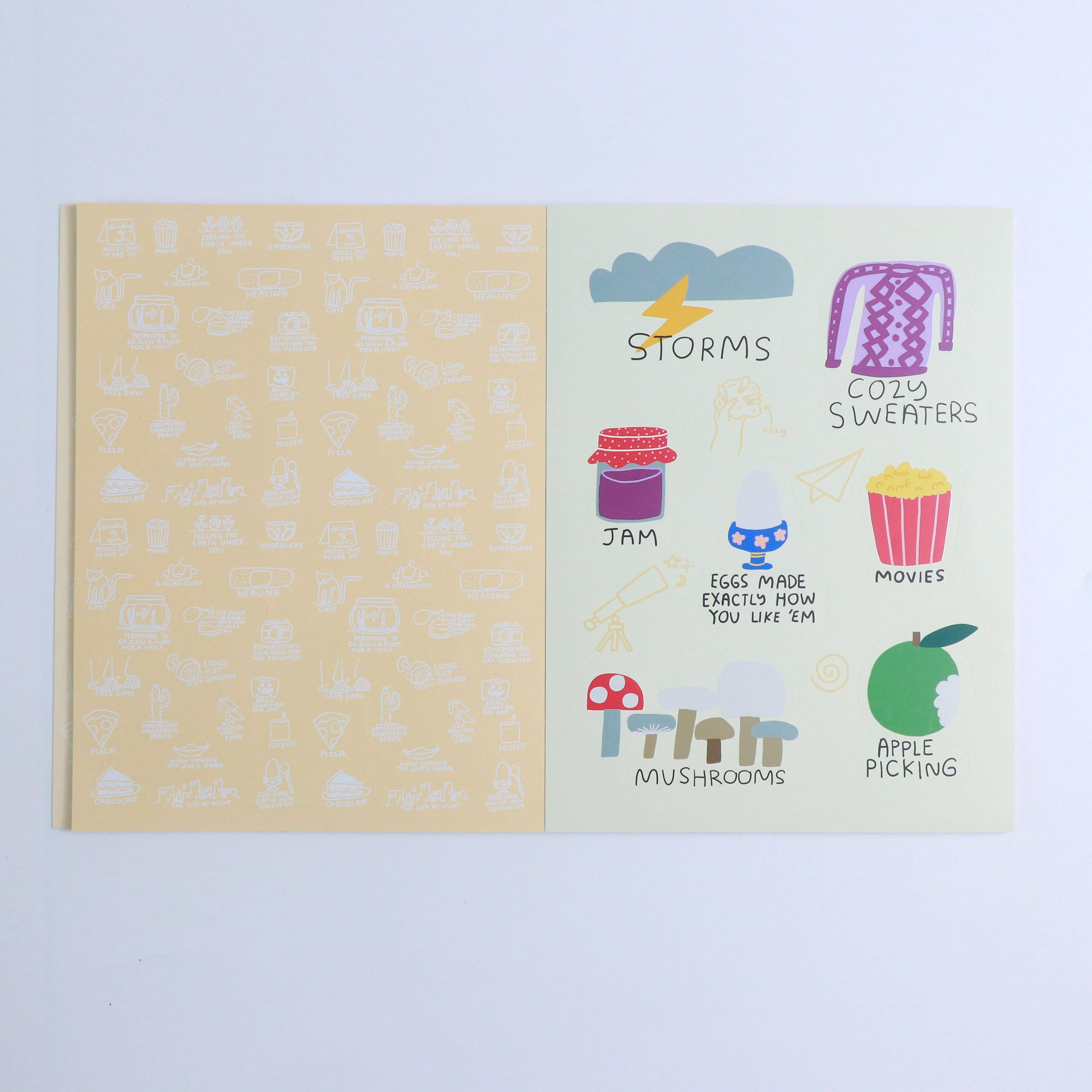 Only Good Things Sticker Book