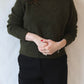Nor Cropped Sweater | Deep Forest