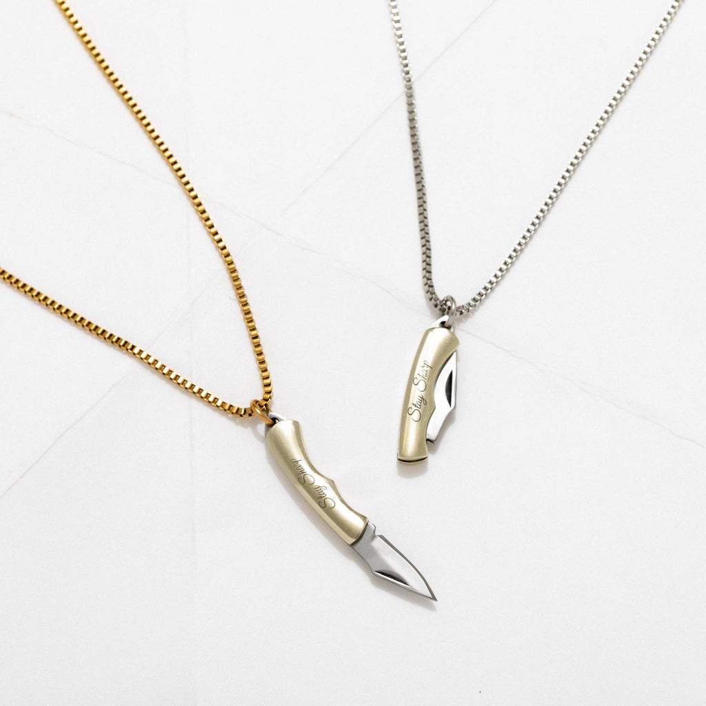 Sloane Stay Sharp Safety Utility Necklace - Gold