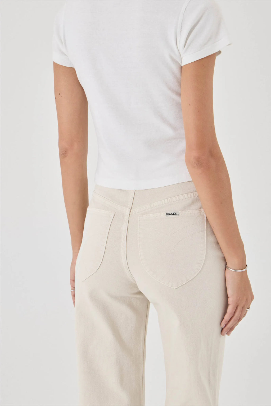 Sailor High-Rise Wide Leg Jeans | Off White