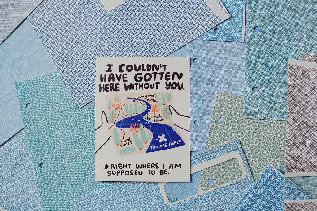 Gotten Here Card