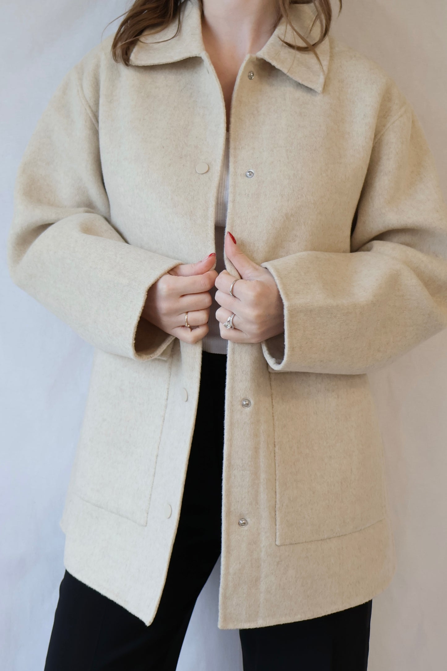 Levi Wool Coat | Oat