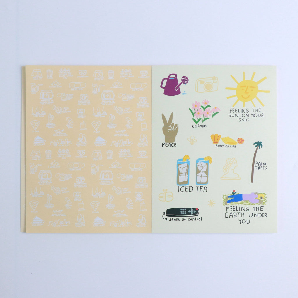 Only Good Things Sticker Book