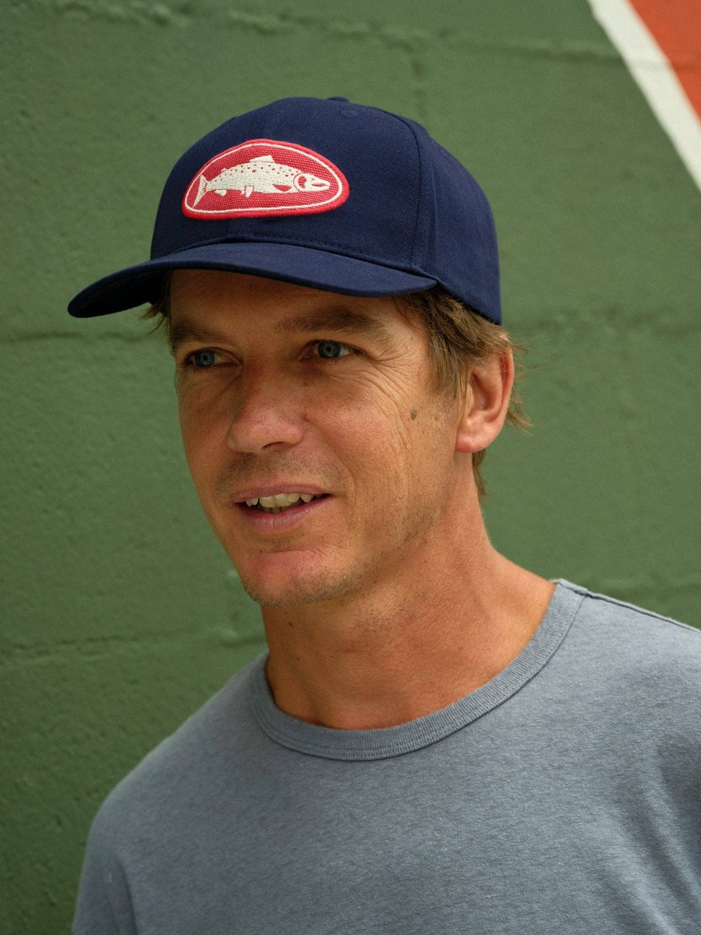 Fish Bilt Patch Hat: Navy / OS