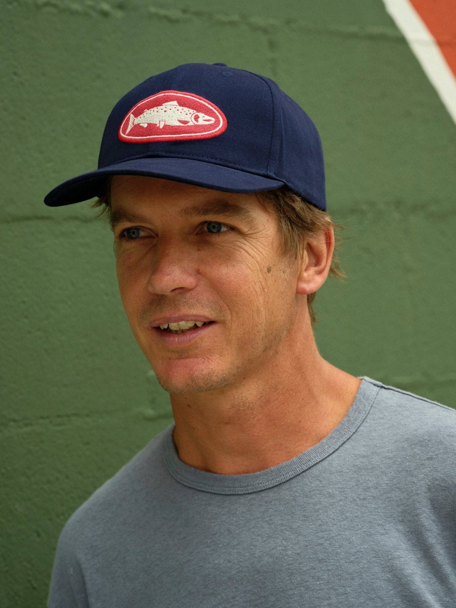 Fish Bilt Patch Hat: Navy / OS