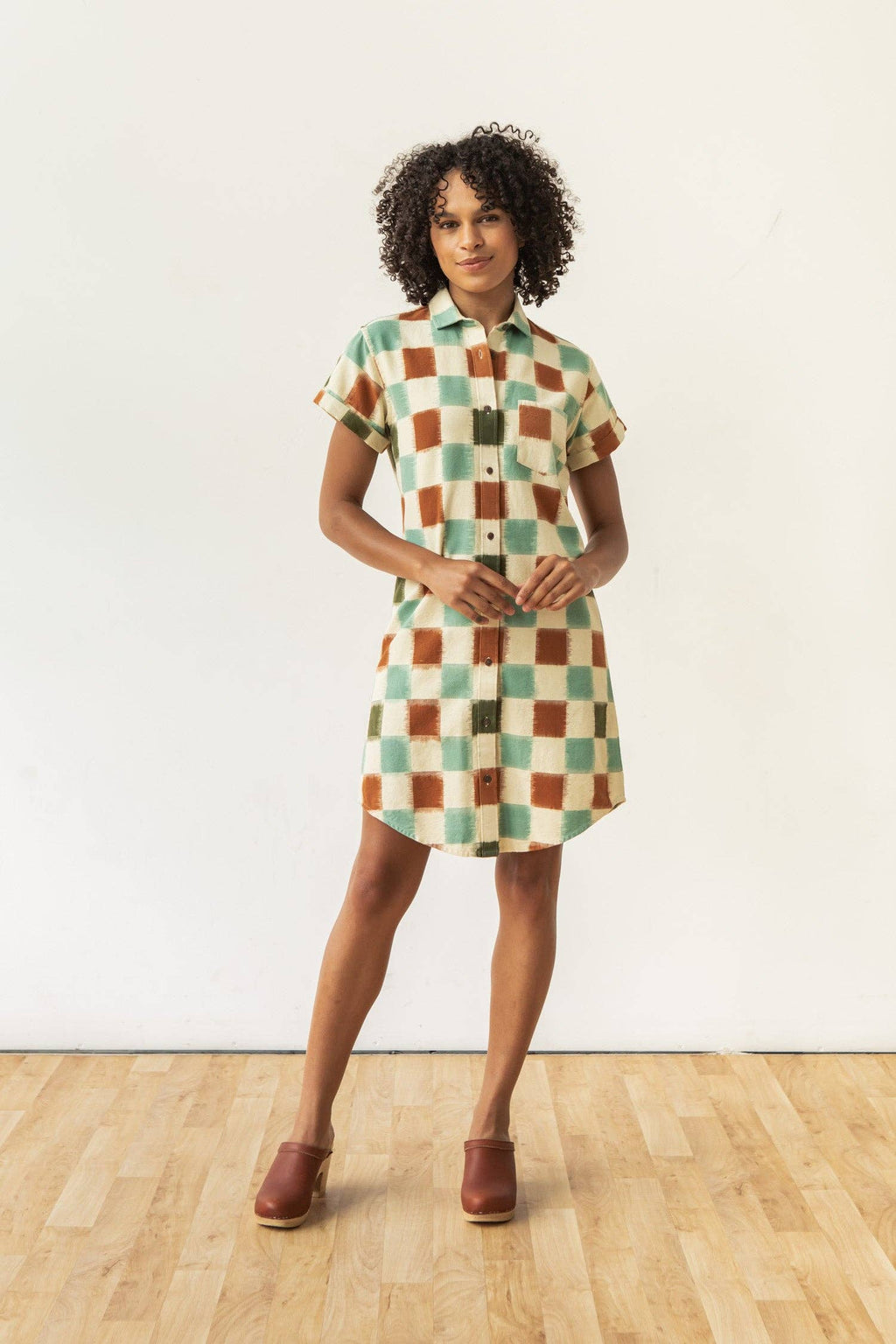 Loren Shirt Dress / Mod Checker: Mod Checker