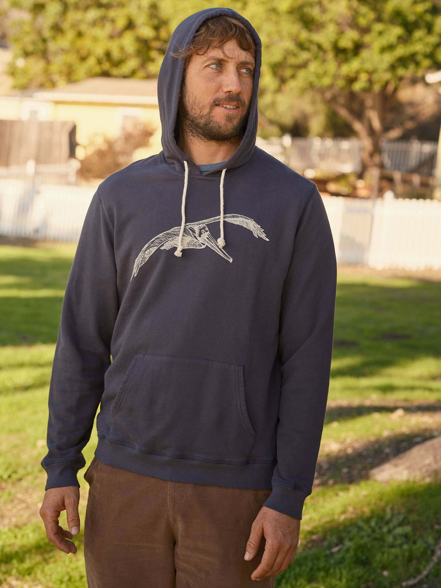 Pelican Pullover: Faded Navy