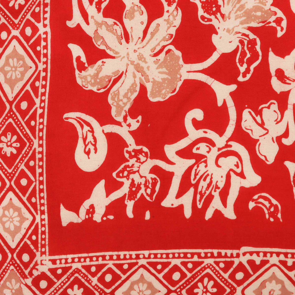 Batik Bandana | Fiery Flora