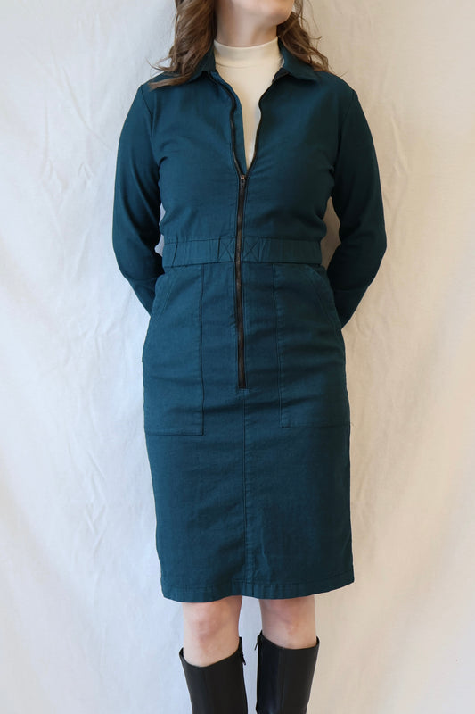 Boiler Dress | Peacock