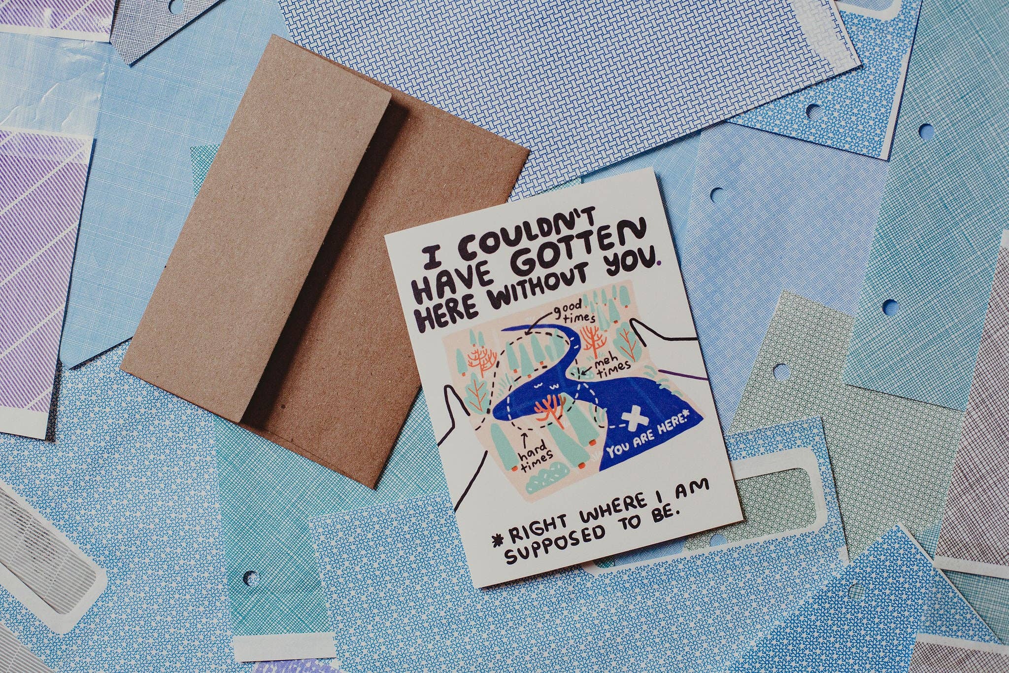 Gotten Here Card