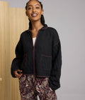 Quilted Jacket | Elderberry