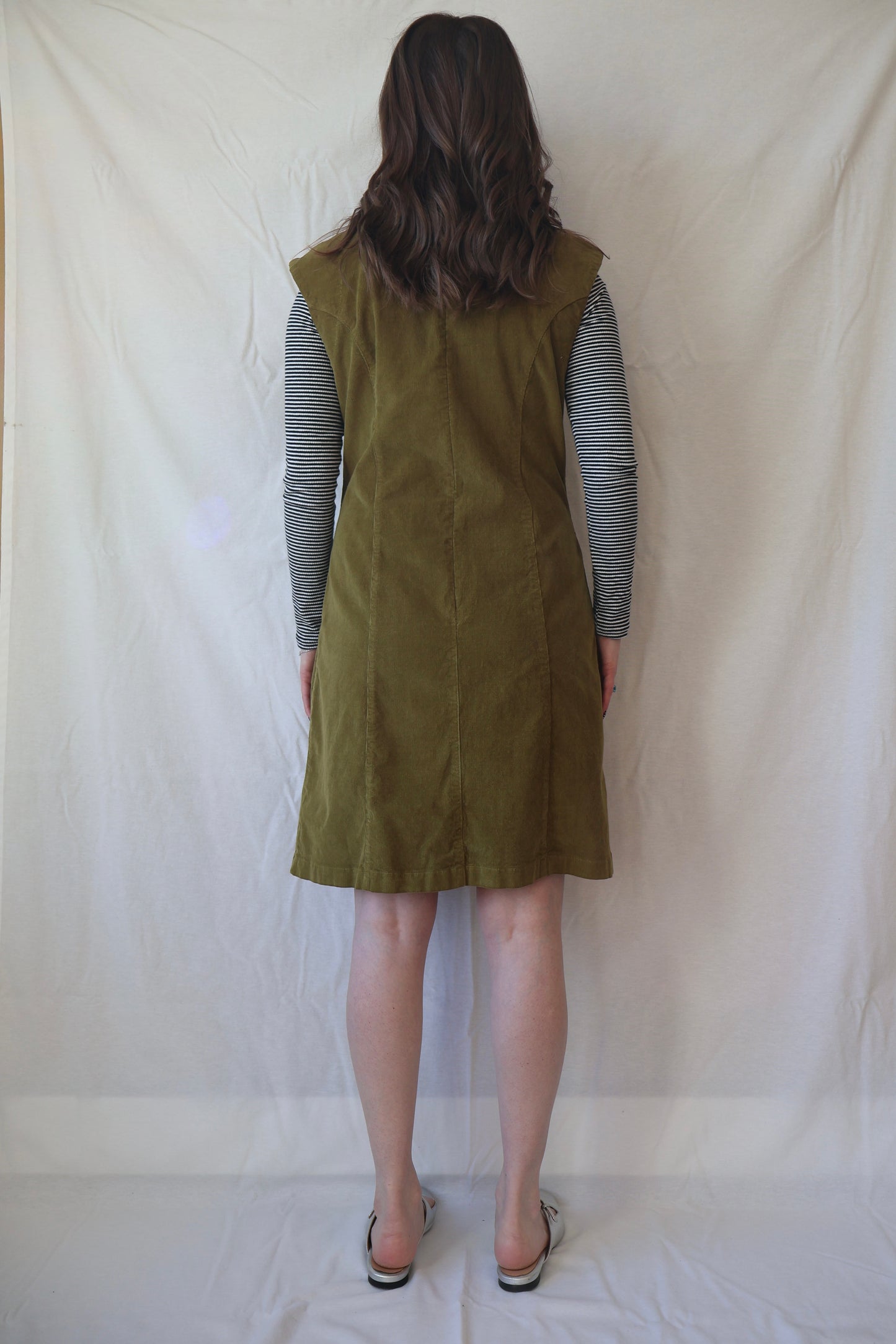 Feel Form Corduroy Dress | Herb