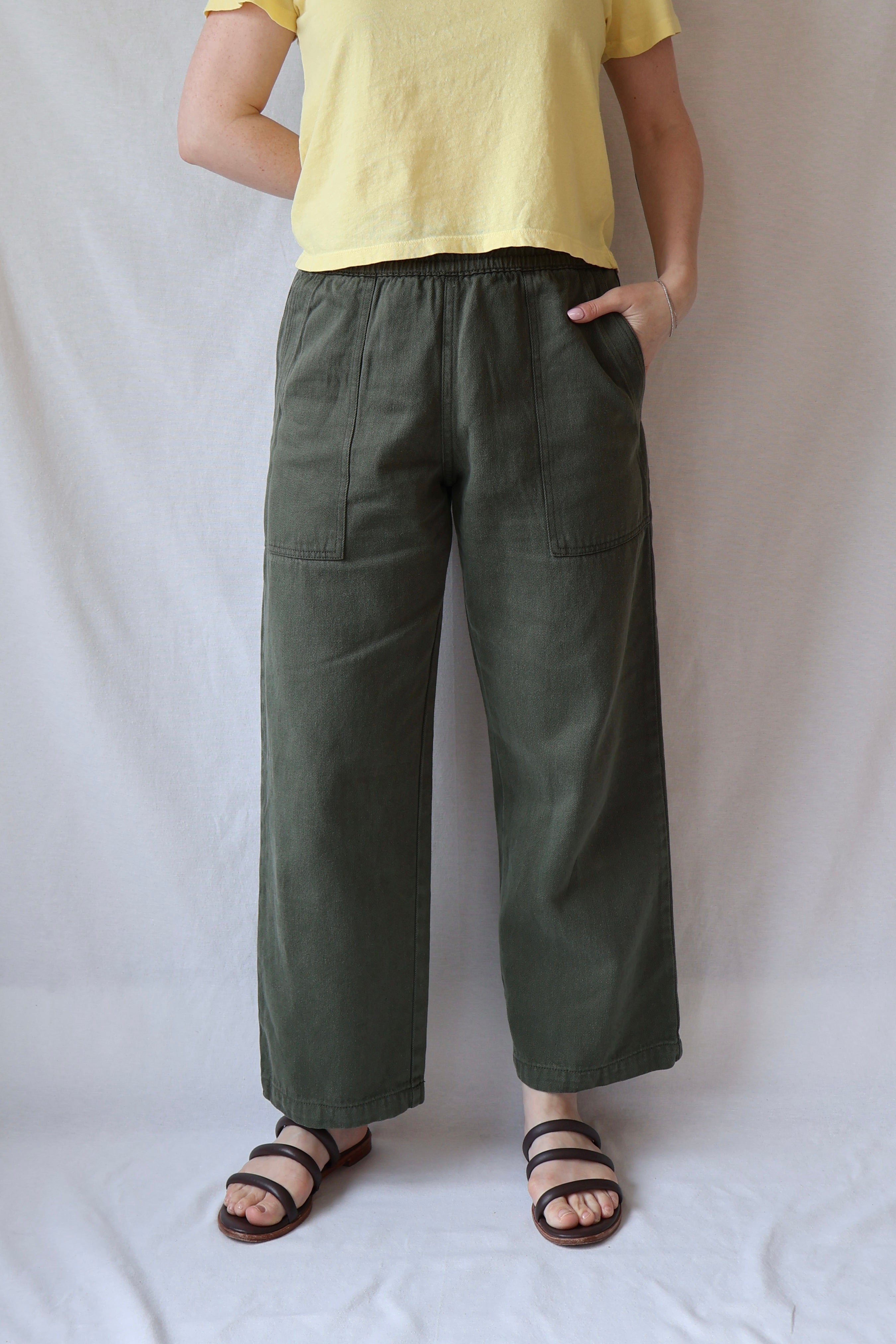 Ocean Pant | Olive Green
