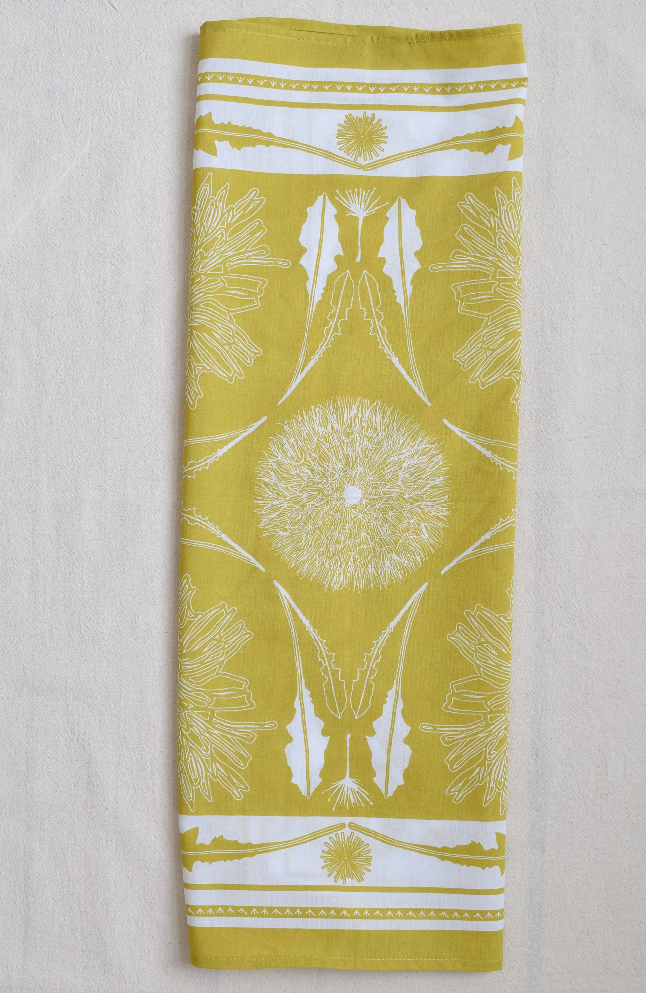 Dandelion Bandana | Mustard Yellow