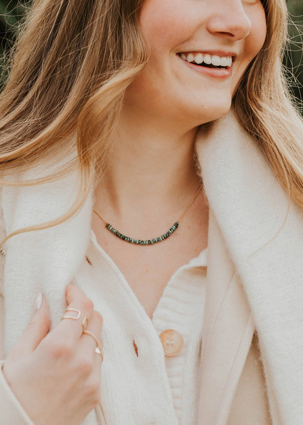 Cypress Arch Necklace | 14kt Gold Fill + Sterling Silver: 14kt Gold Fill | Hello Adorn