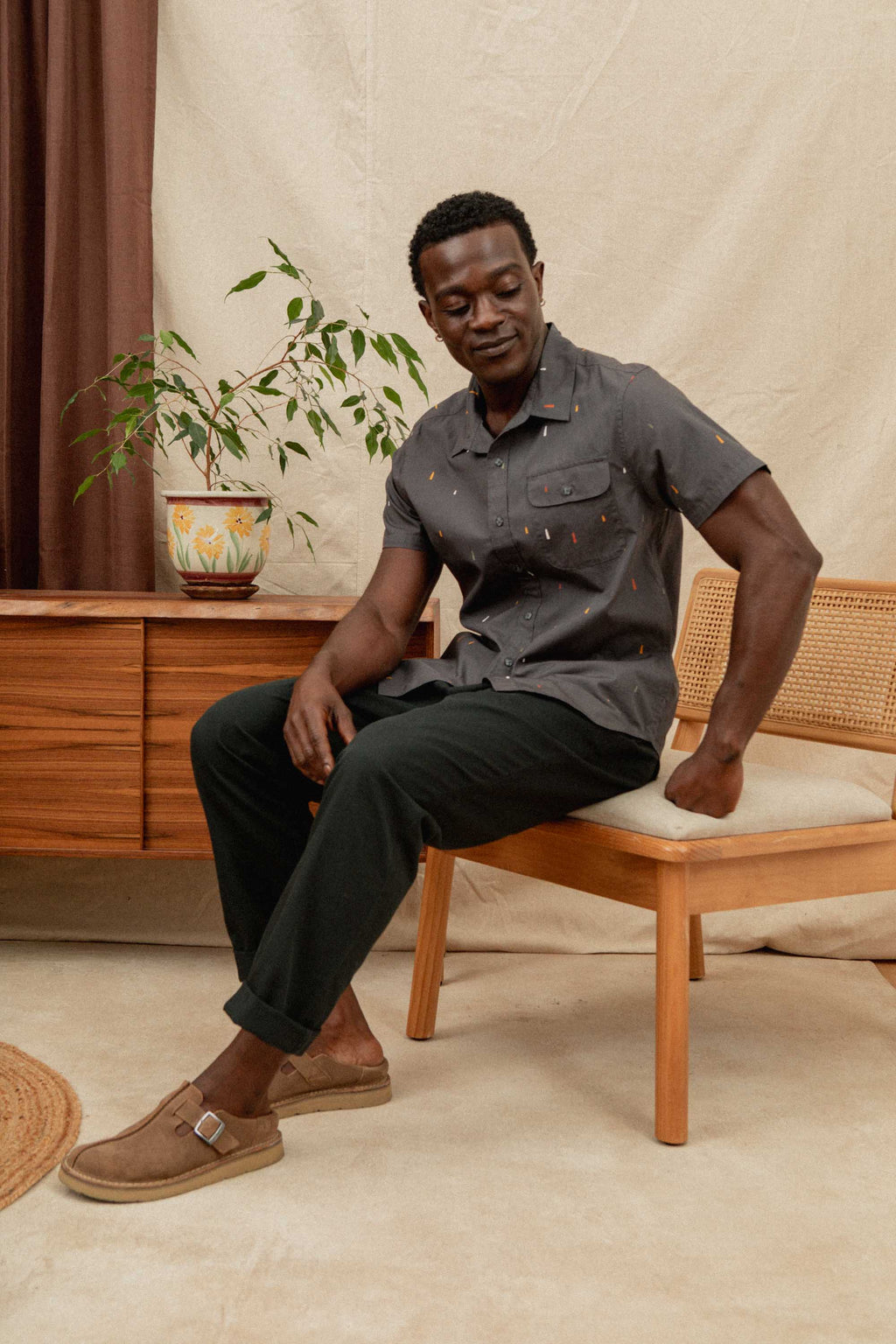Marten Shirt / Midnight Rain