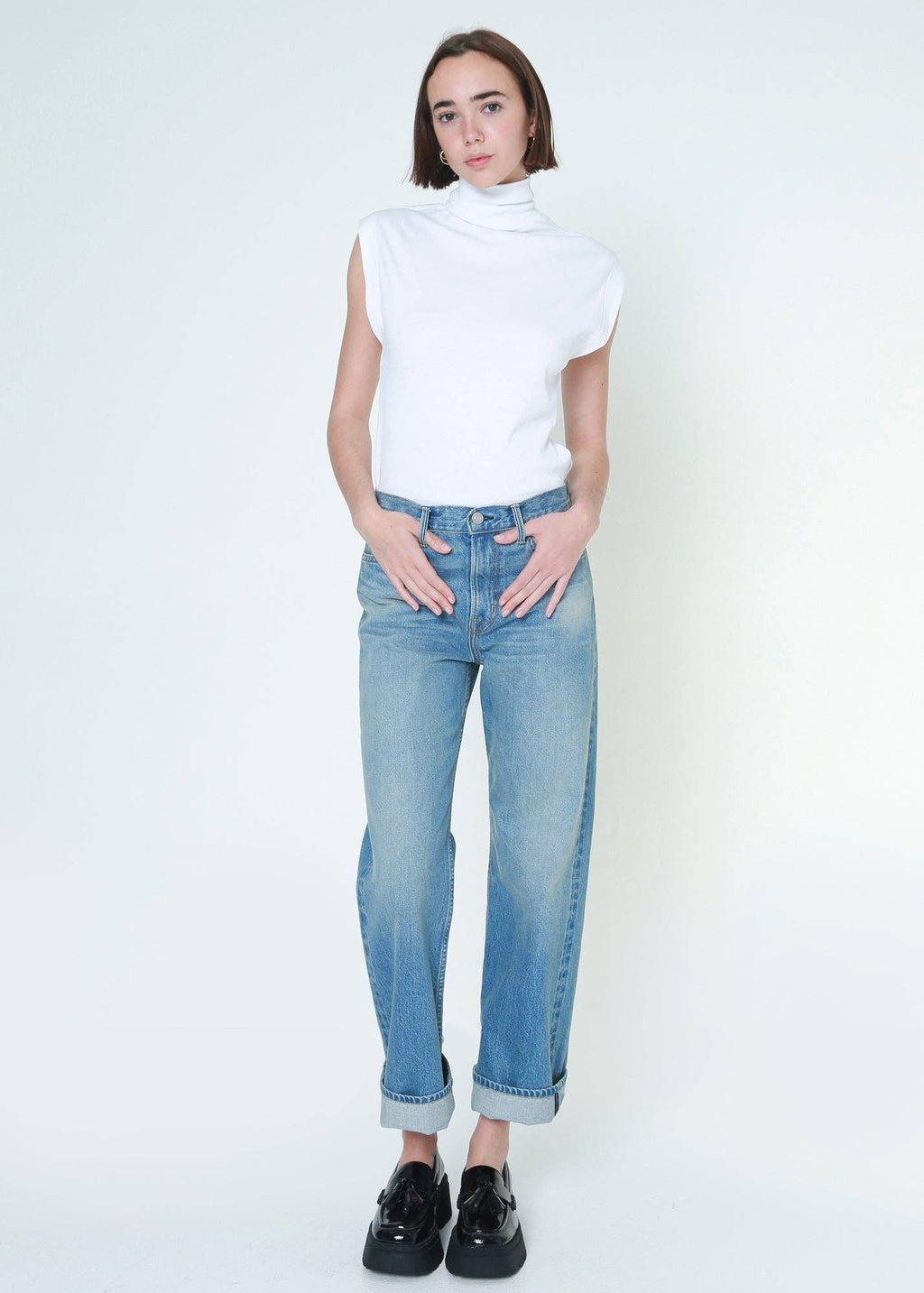 Selma Loose Straight Denim- Philadelphia: Philadelphia