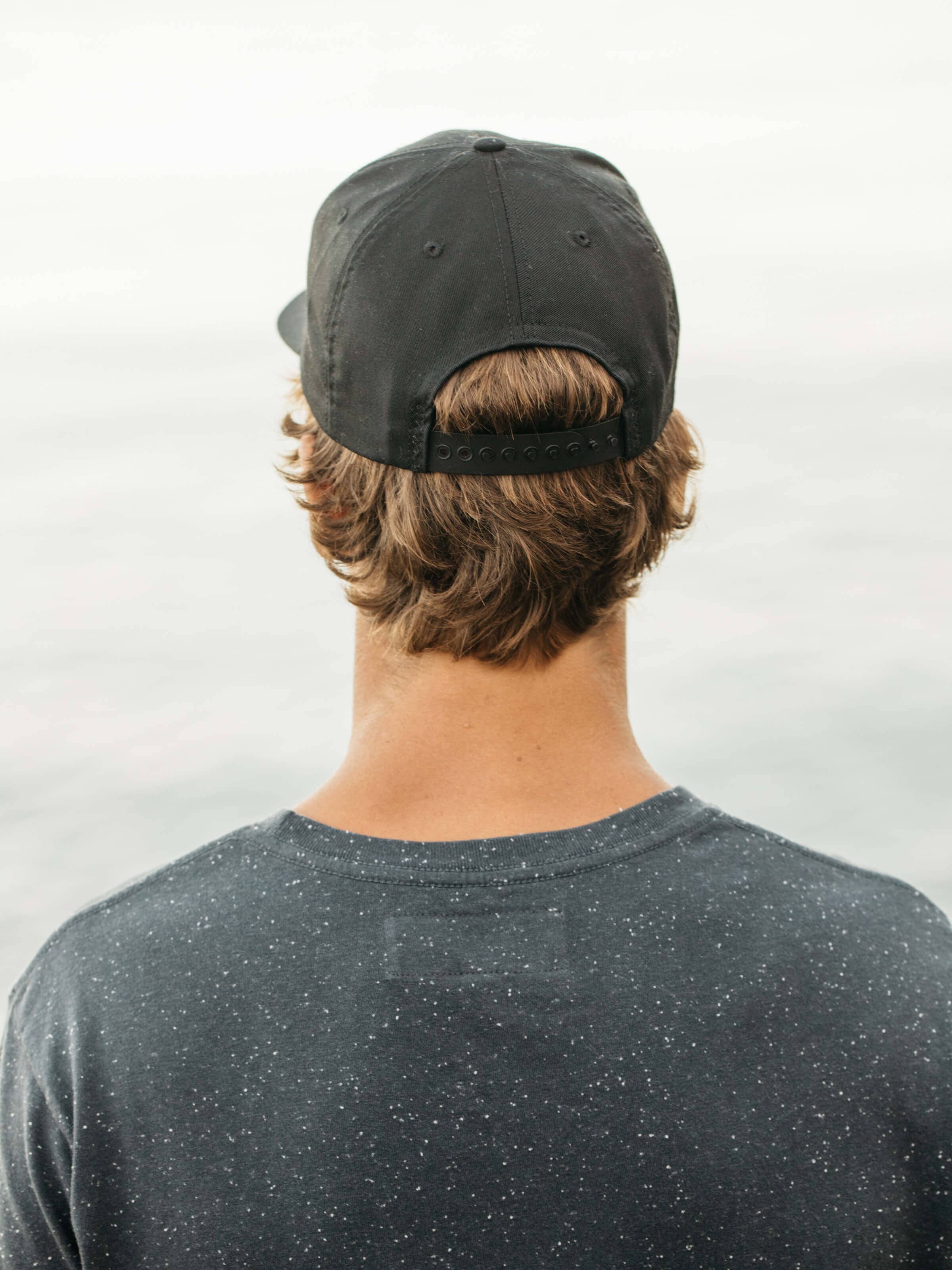 Whale Patch Hat: Black / OS