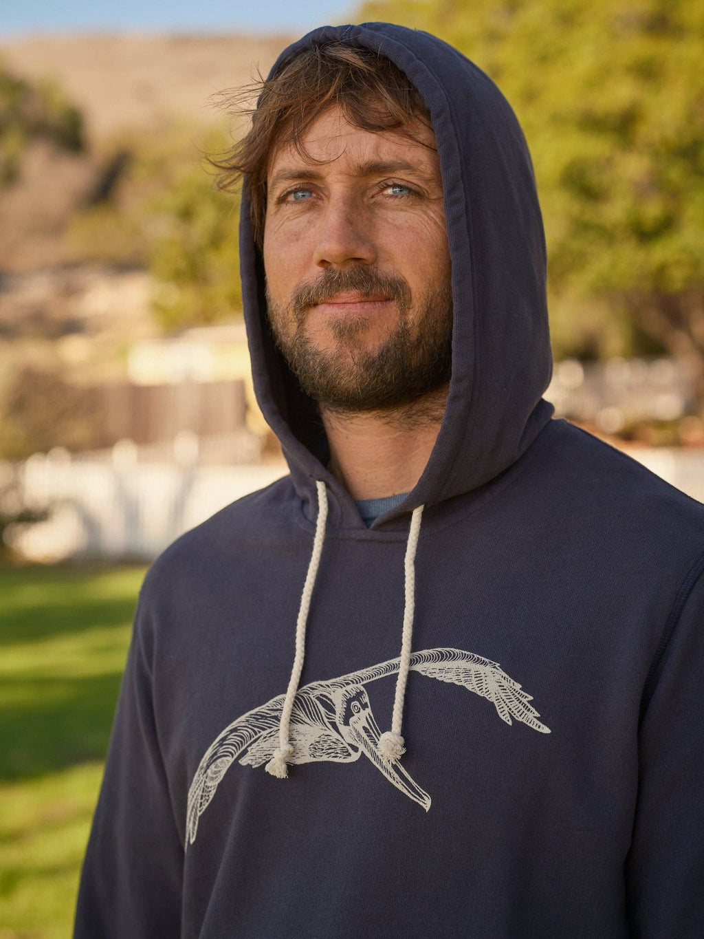 Pelican Pullover: Faded Navy
