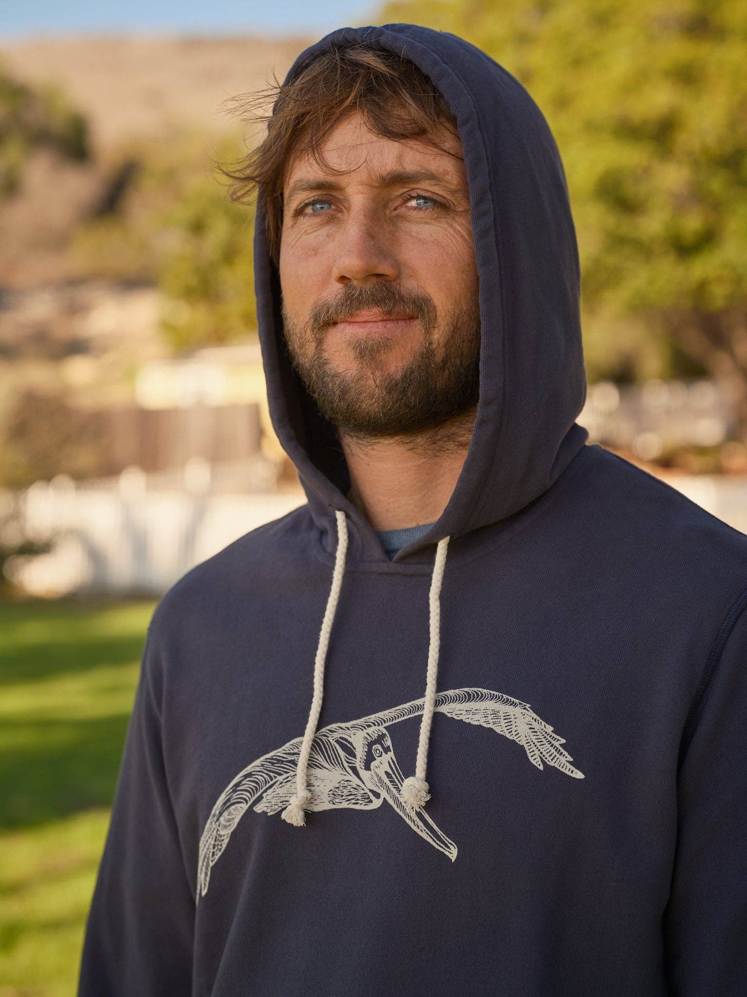 Pelican Pullover: Faded Navy