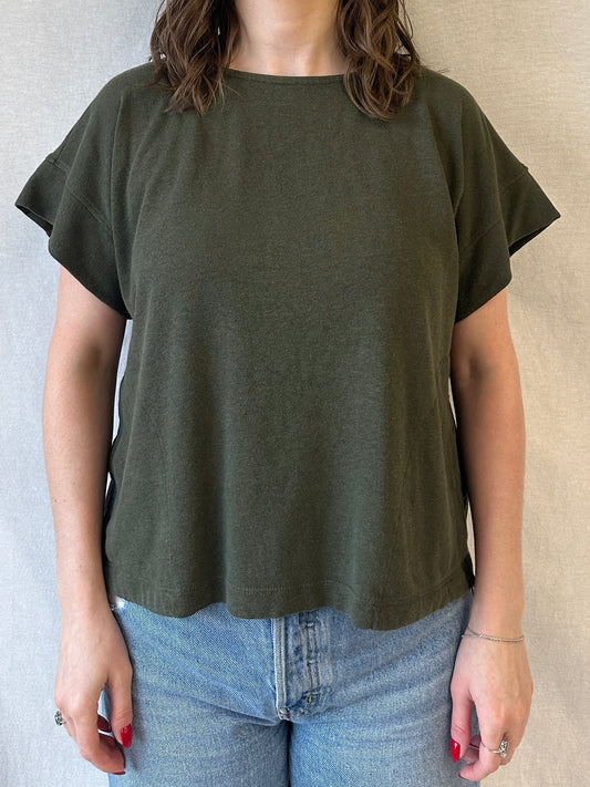 Taos Top | Olive Green