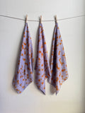 Naturally Dyed Silk Scarf - Lilac Sun