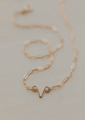 Lady Like Necklace | 14kt Gold Fill + Sterling Silver: 14kt Gold Fill | Hello Adorn