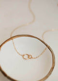 Tiny Links Necklace | / 14kt Gold Fill | Hello Adorn