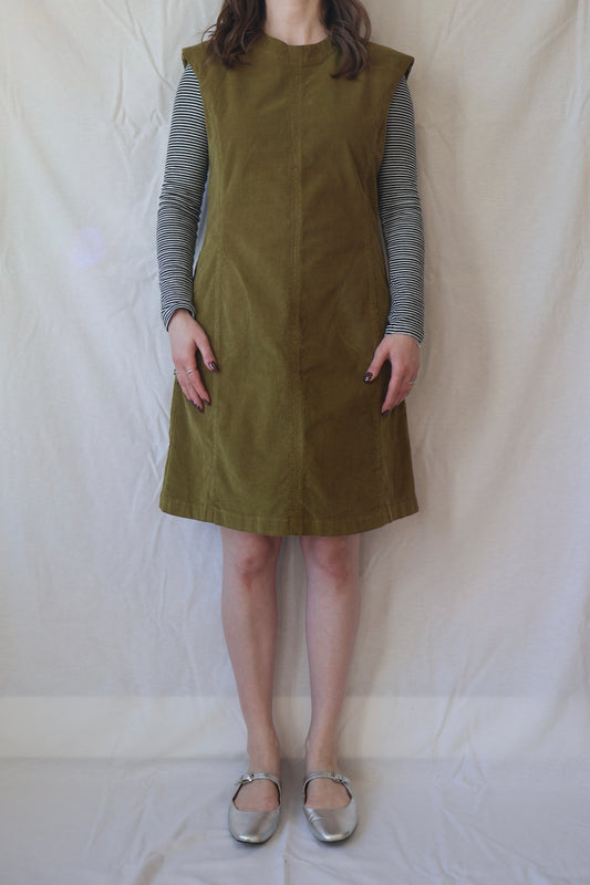 Feel Form Corduroy Dress | Herb