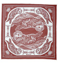 Otter Bandana | 100% Cotton | Brick Red