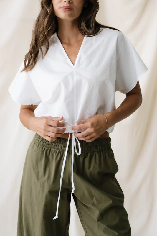 It's a Cinch Top | White