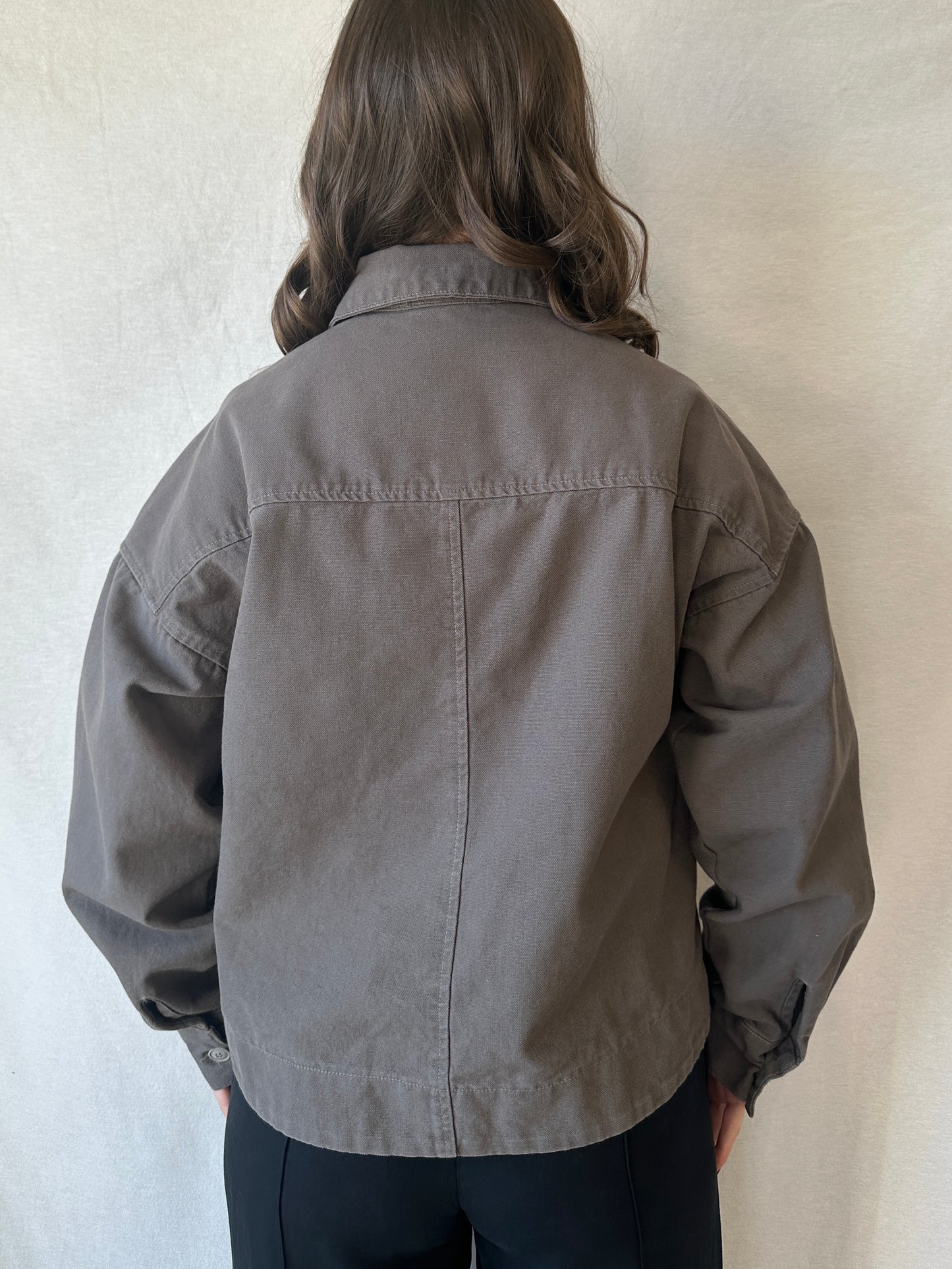 Canvas Utility Jacket | Dior Gray