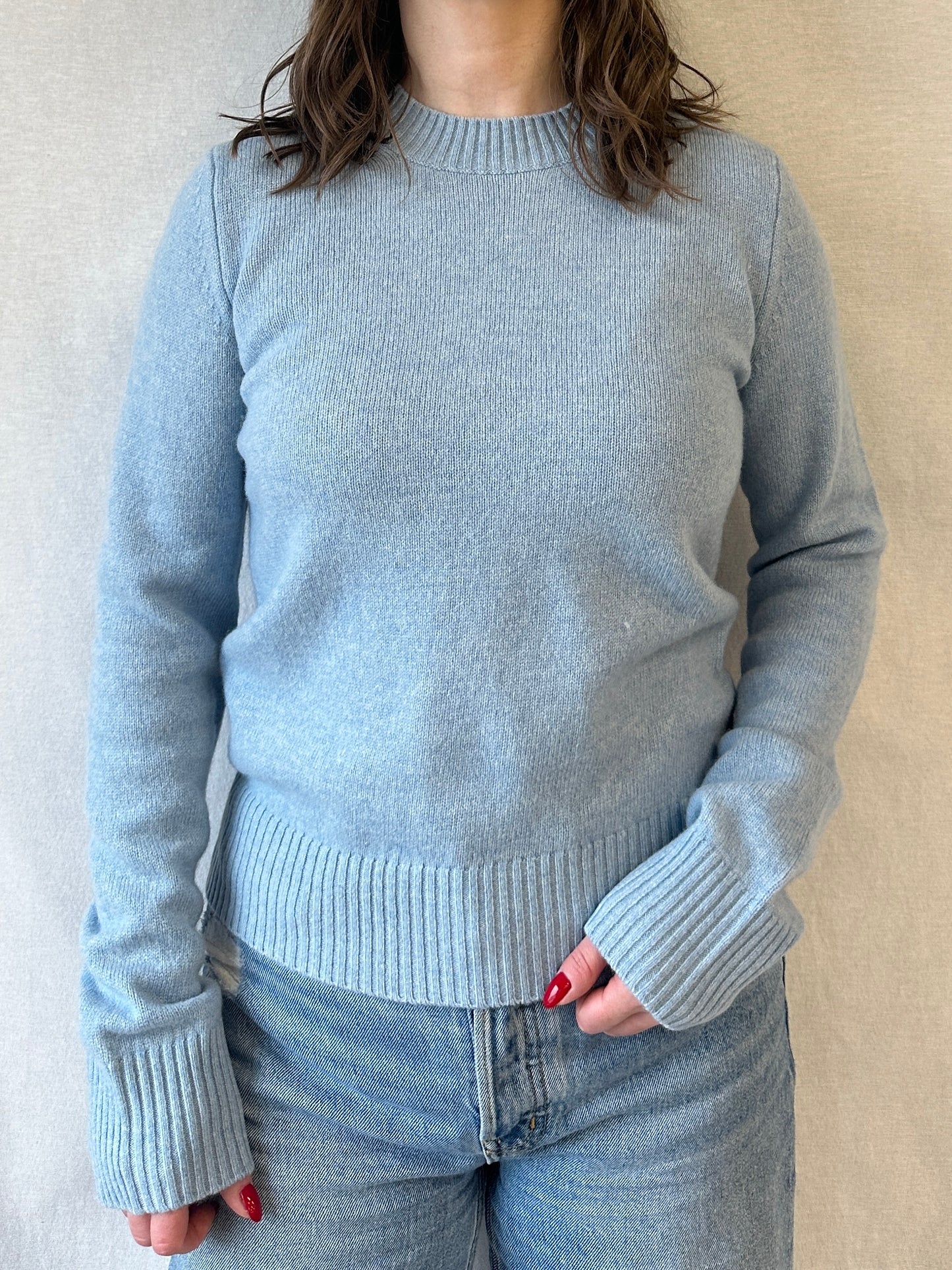 Charlotte Sweater | Subdued Blue