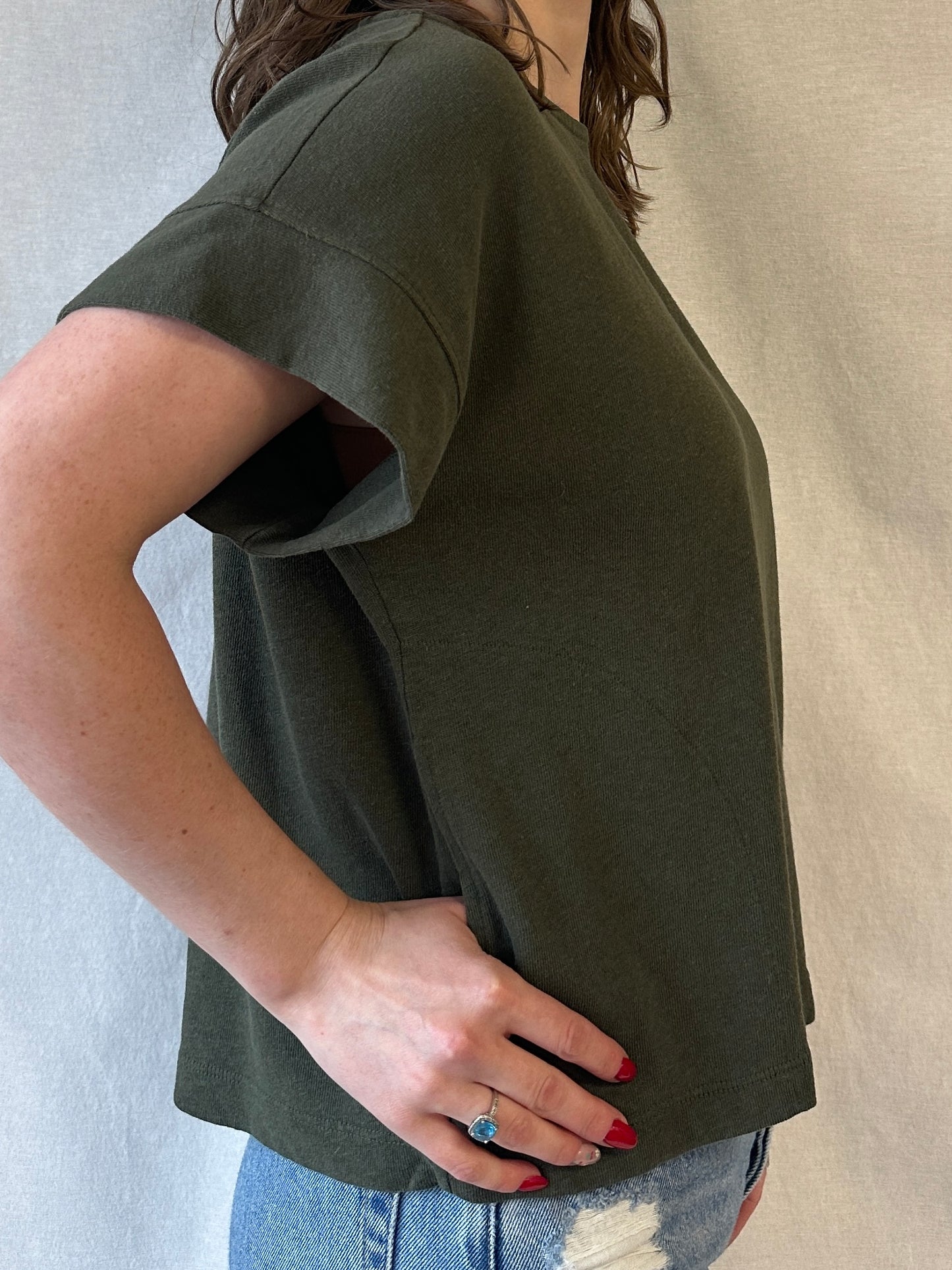 Taos Top | Olive Green