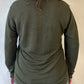 Bishop 100% Hemp Long Sleeve | Olive Green