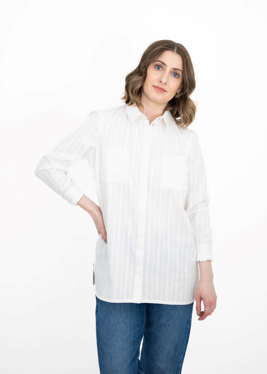 Rosalee Shirt | White