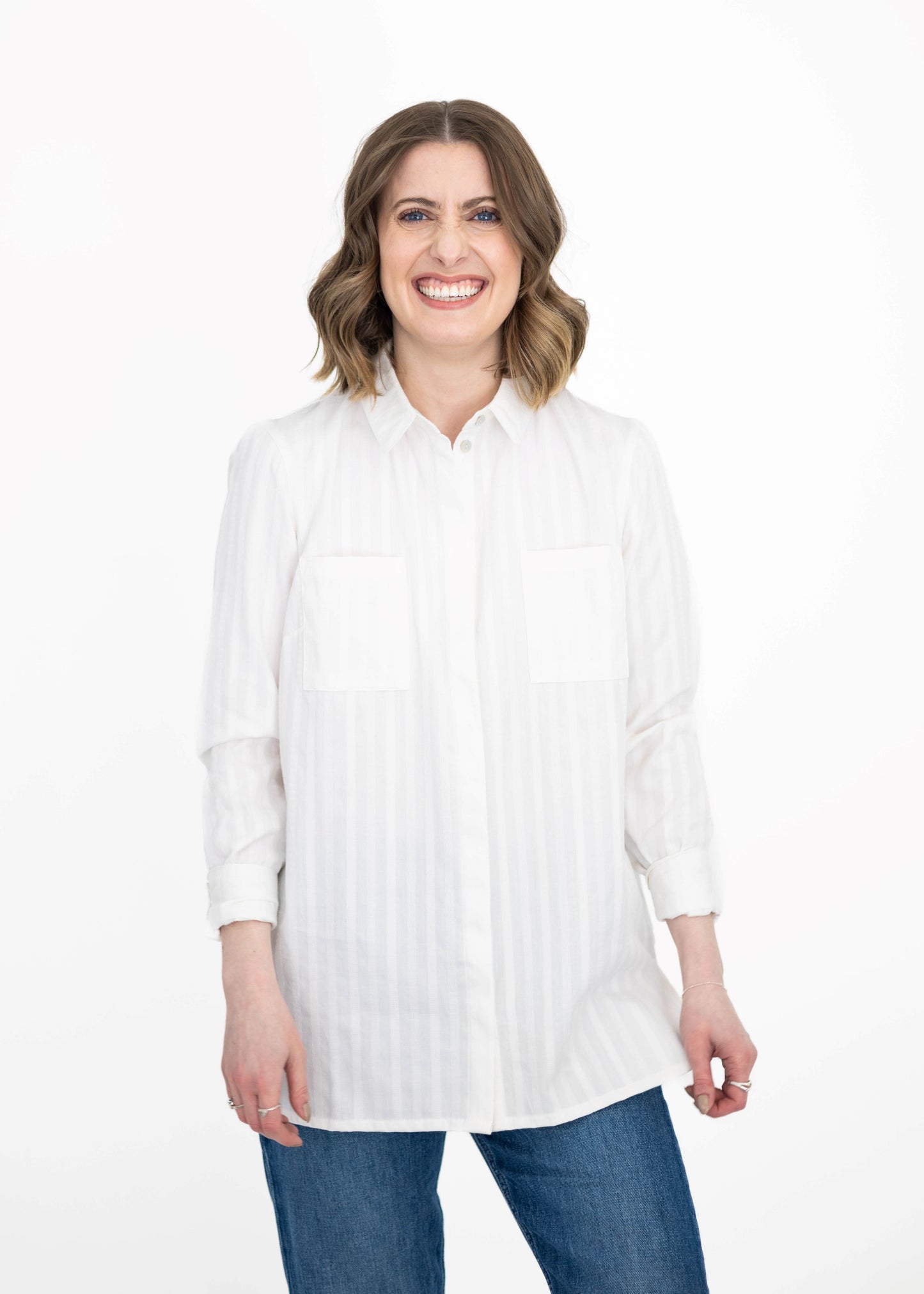 Rosalee Shirt | White