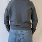 Alexi Raglan Crew | Charcoal