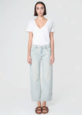 Nina Fold-Up Straight Jean - Cookeville