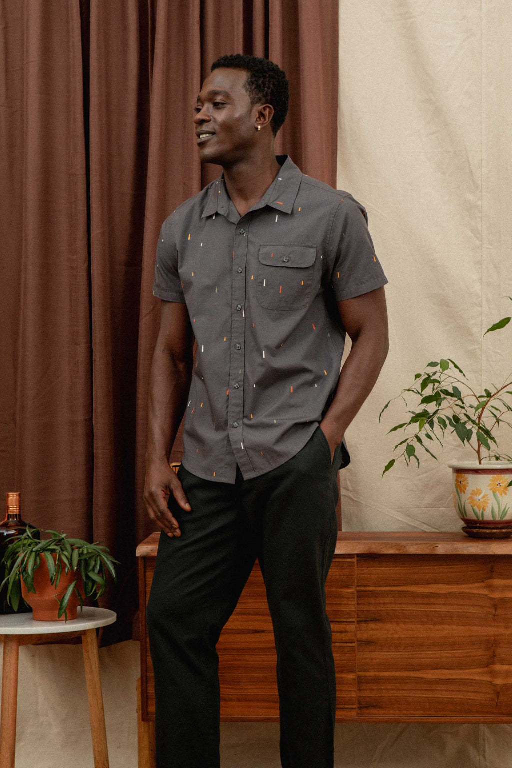Marten Shirt / Midnight Rain
