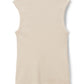 Mel Ribbed Mock Neck Tank | Sugar