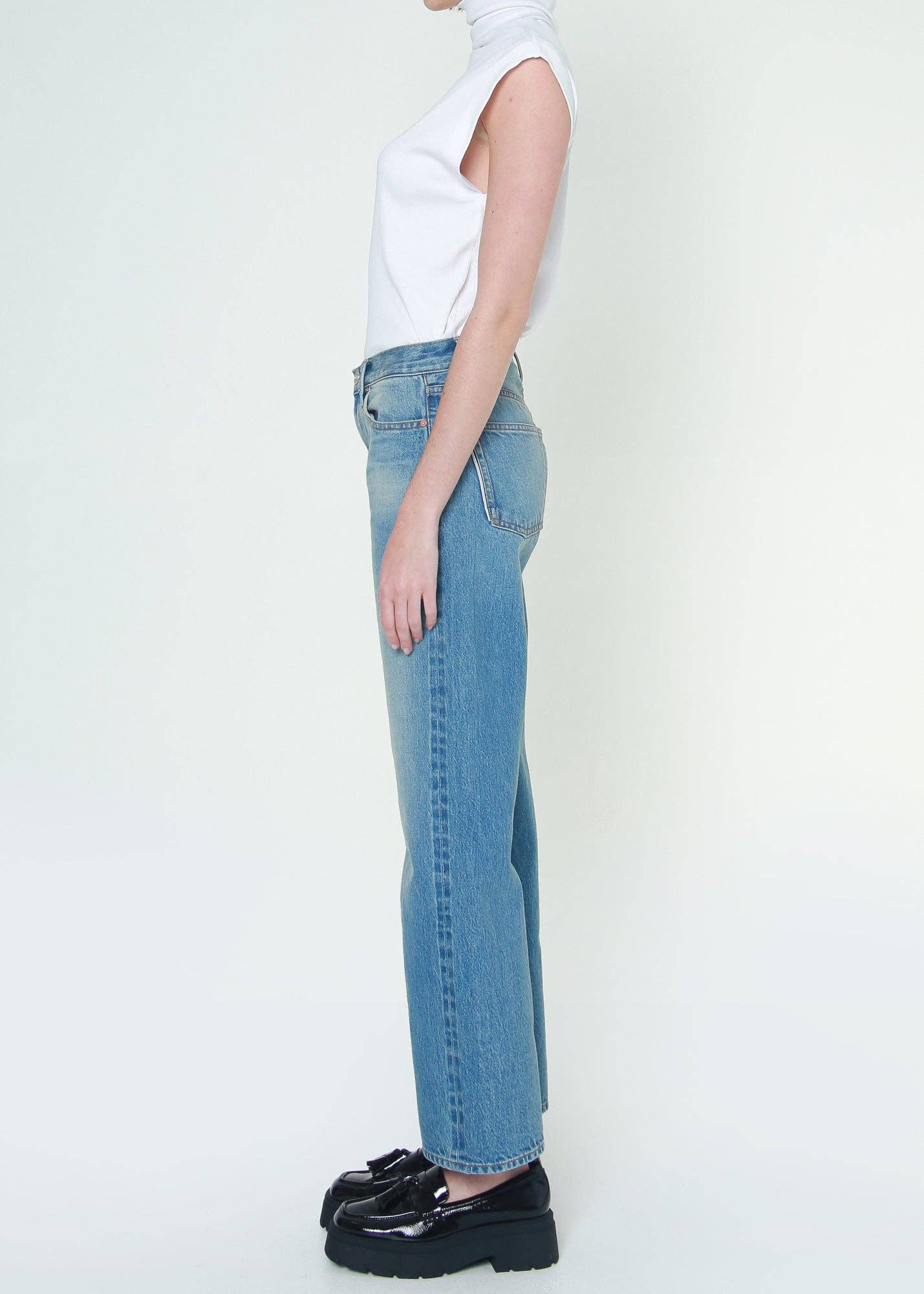 Selma Loose Straight Denim- Philadelphia: Philadelphia