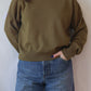 Ior Cashmere Blend Sweater | Olive