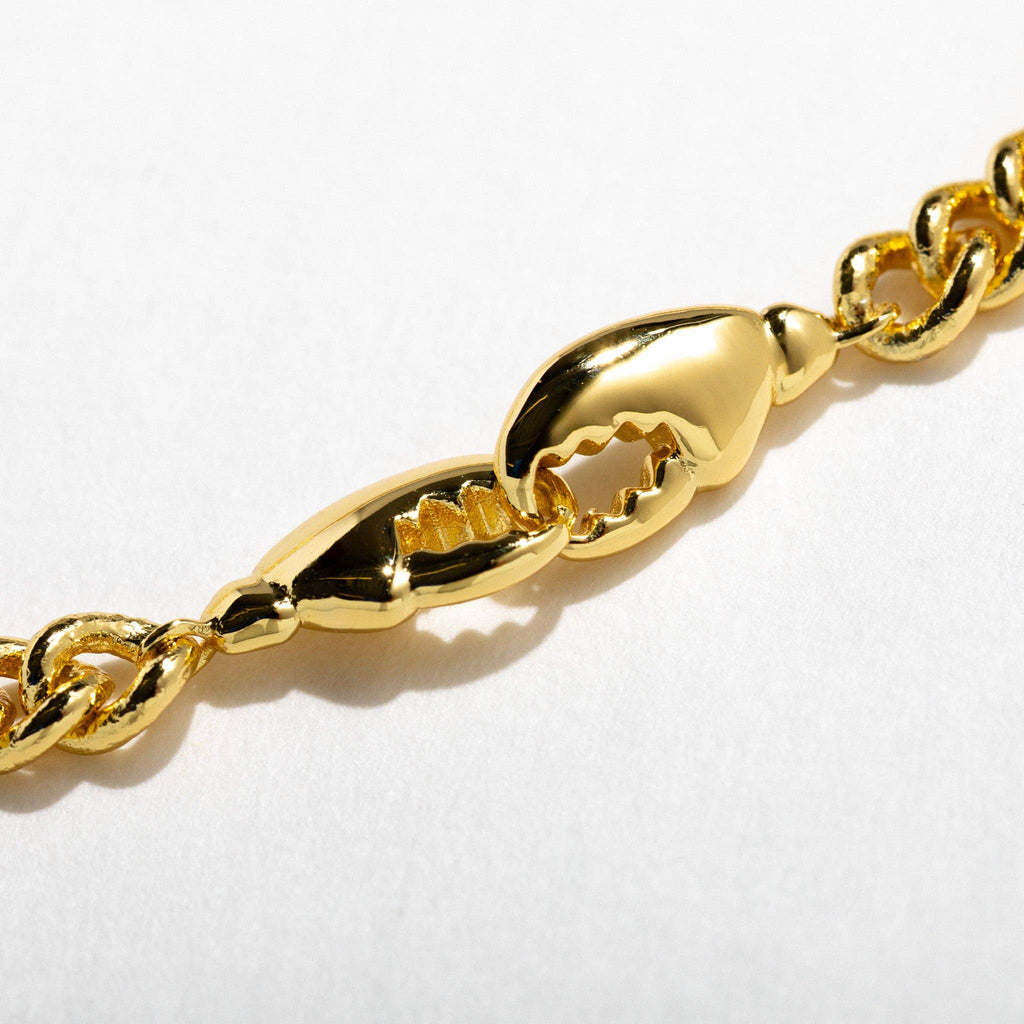 Lobster Claws 14k Gold Plated Chain Necklace | Larissa Loden